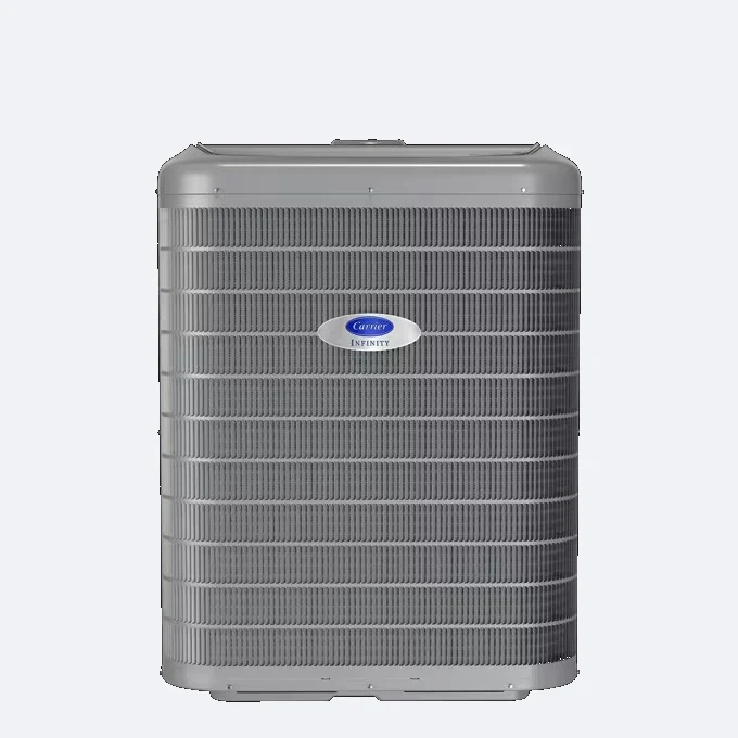 Carrier hybrid ducted heat pump equipment